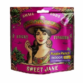 Indoor Small Buds Purple Punch CBD > Sweet Jane CBD